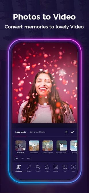 mvcut trendy photo video maker app