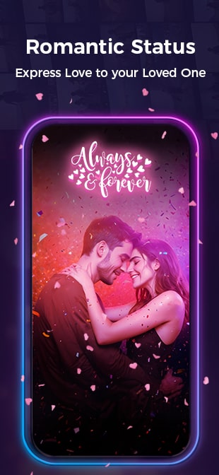 Romantic and love video status maker