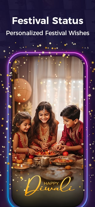 diwali and new year video status maker